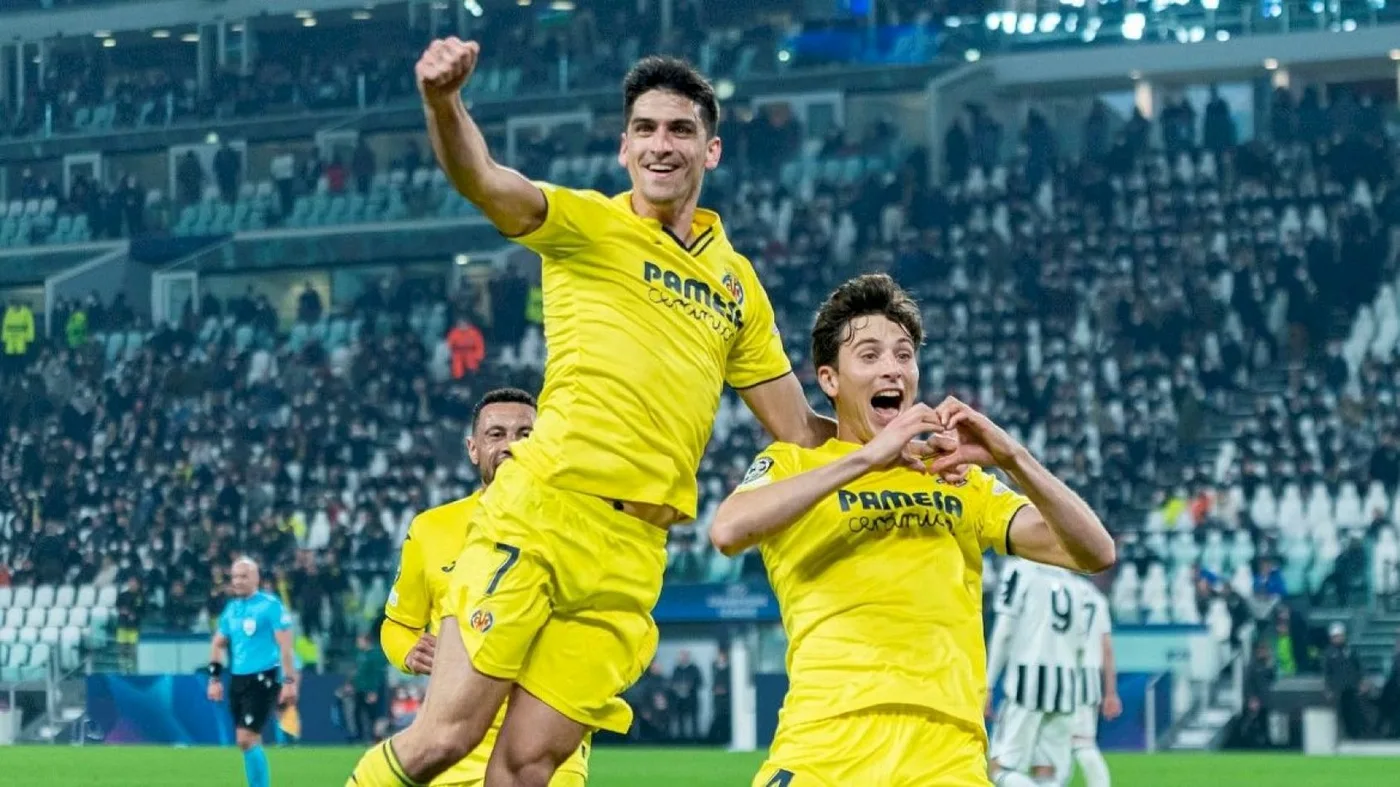 Sorpresa en la Champions: Villarreal goleó y eliminó a Juventus en Turín