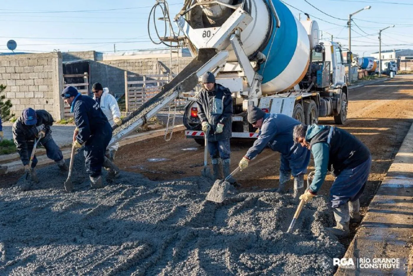 Avanzan las obras en el B° Chacra XI