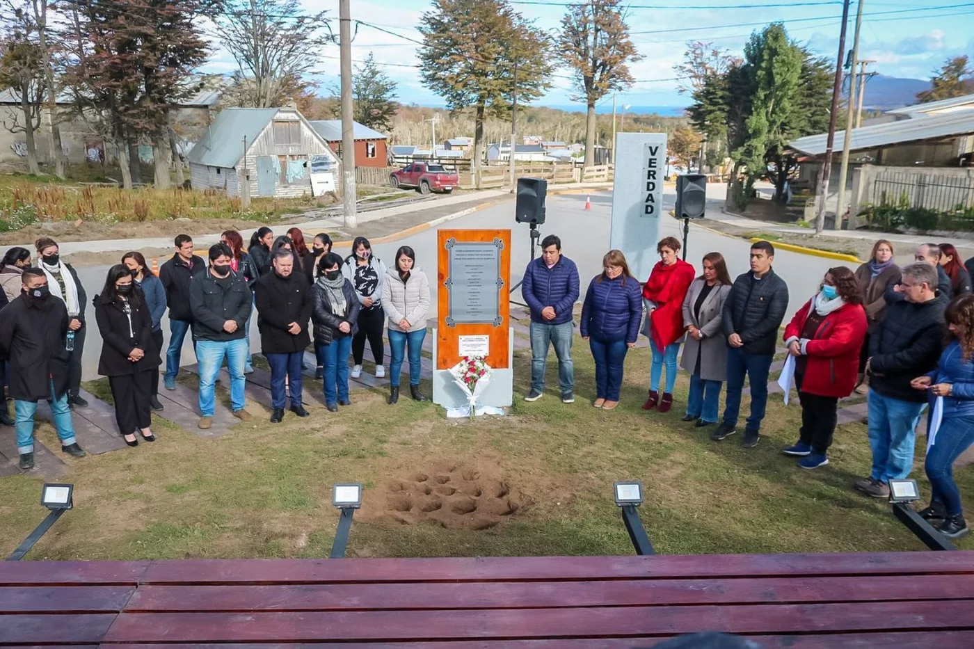 Tolhuin inauguró su primer Espacio de la Memoria, por la Verdad y la Justicia