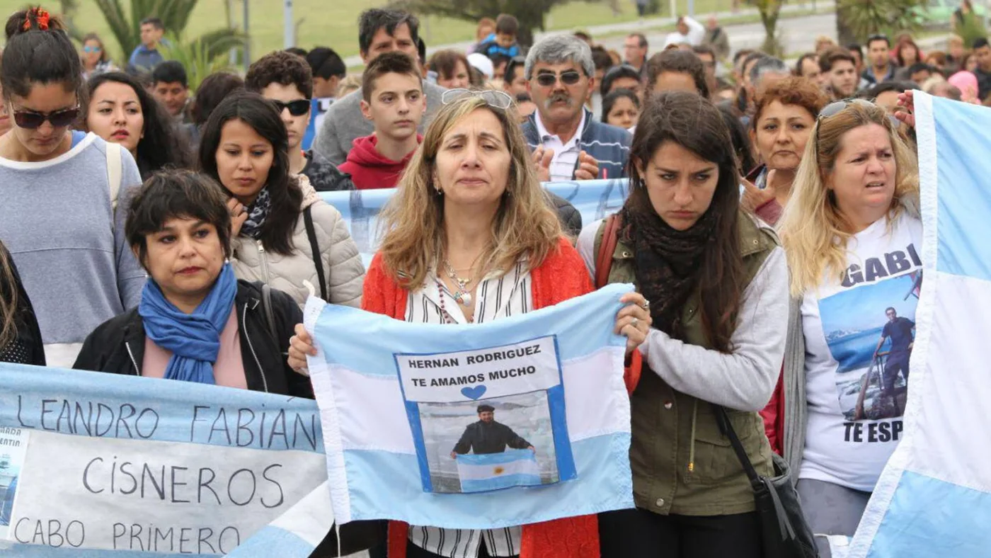 Revés judicial para los familiares de las víctimas del ARA San Juan