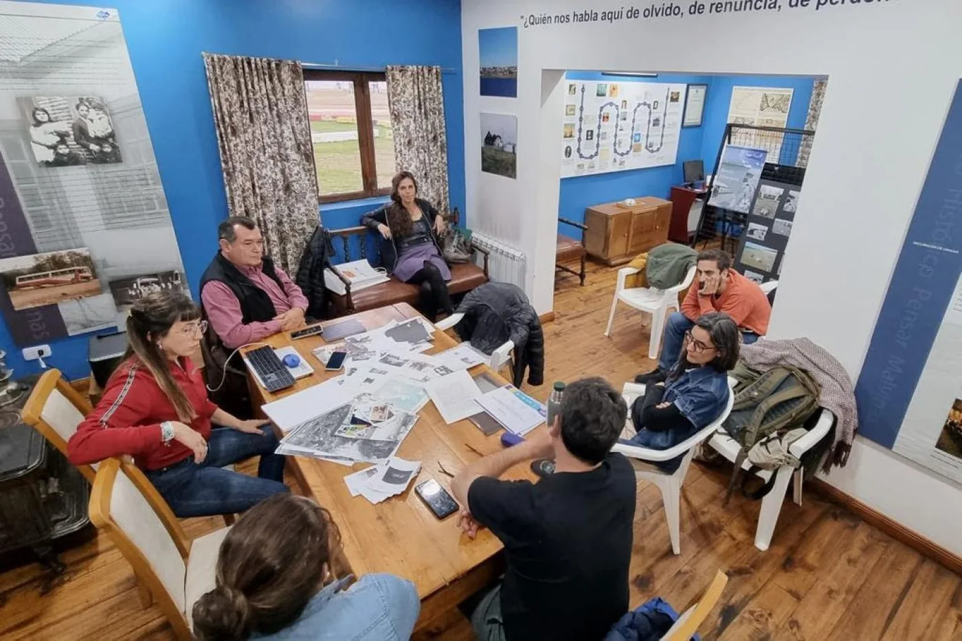 Finalizó el taller "Repensar el archivo de Malvinas"