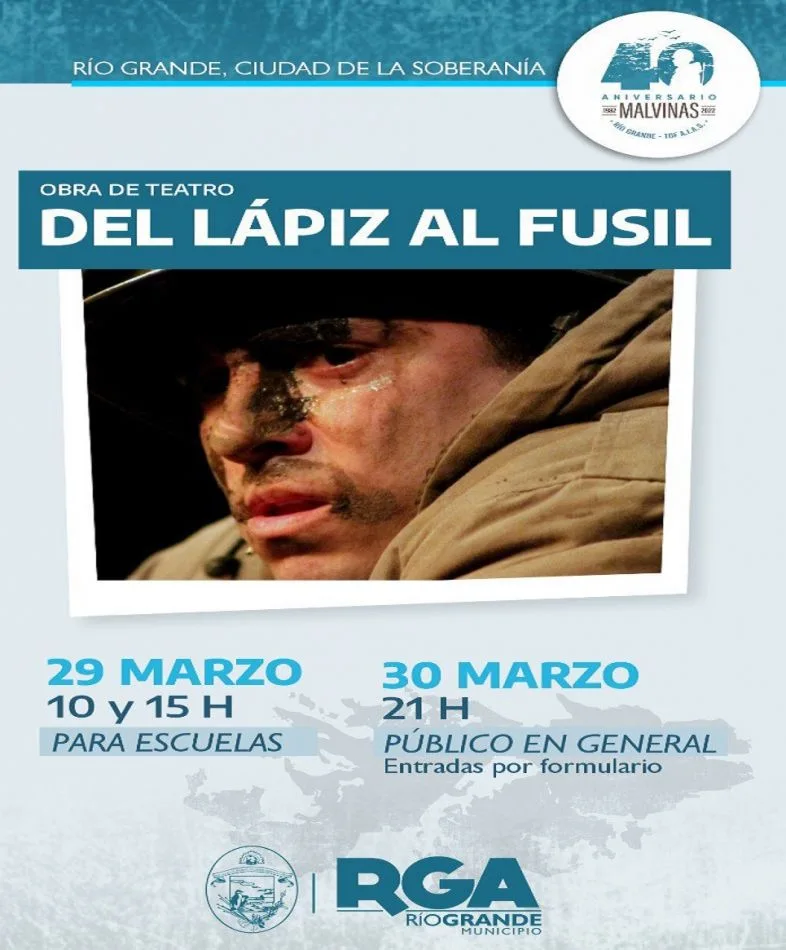 Casa de la Cultura: Se presentará la obra teatral "Del Lápiz al Fusil"