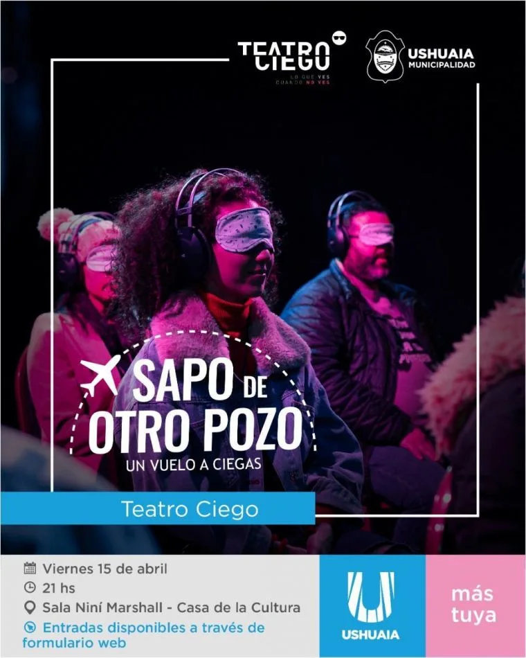 Municipio de Ushuaia presenta la obra de teatro "Sapo de otro pozo"
