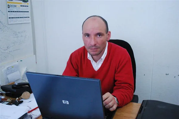 Director de Ganaderia de Tierra del Fuego, Víctor Canalis.