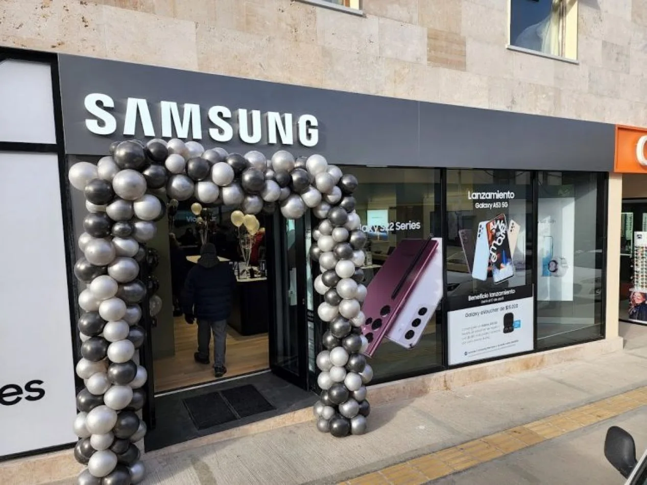 Samsung inaugura su tienda más al sur del mundo