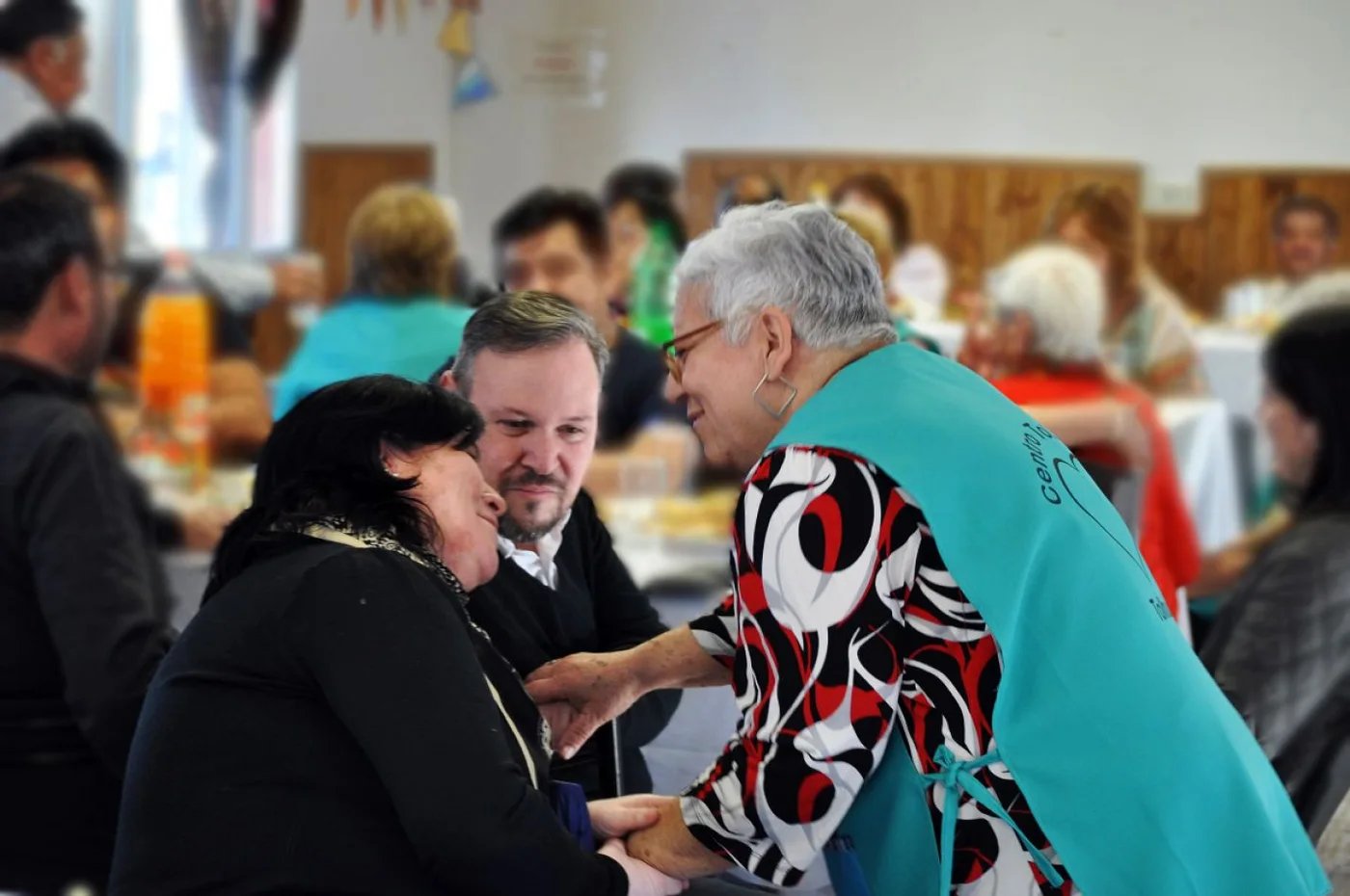 Los abuelos del Centro de Jubilados Tolwen festejaron sus 13 años de vida.