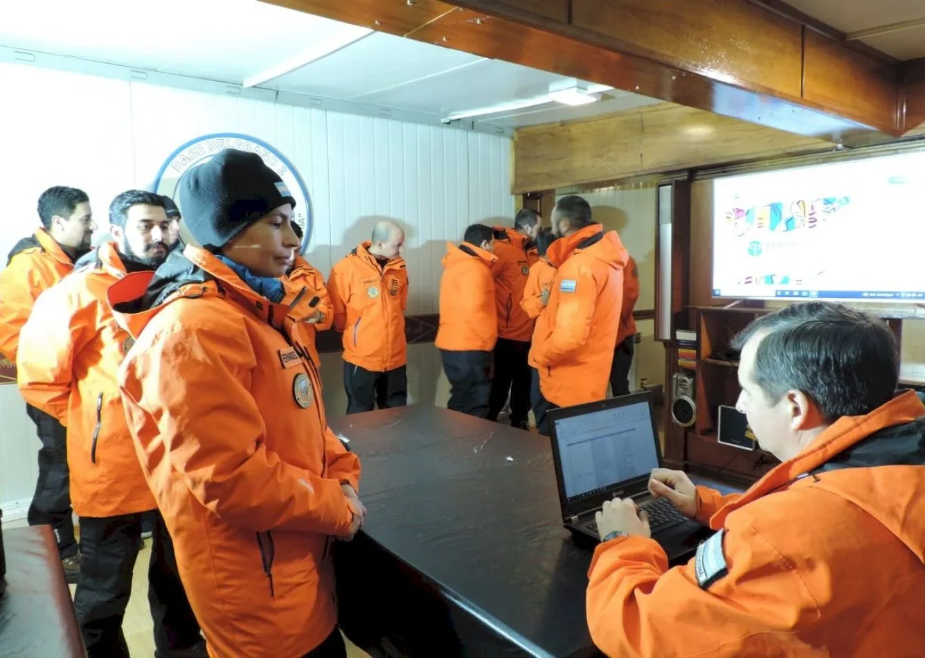El personal desplegado en las bases antárticas fue censado en su totalidad