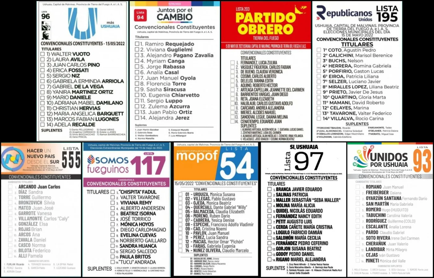 Estos son los 14 estatuyentes que deberán modificar la Carta Orgánica