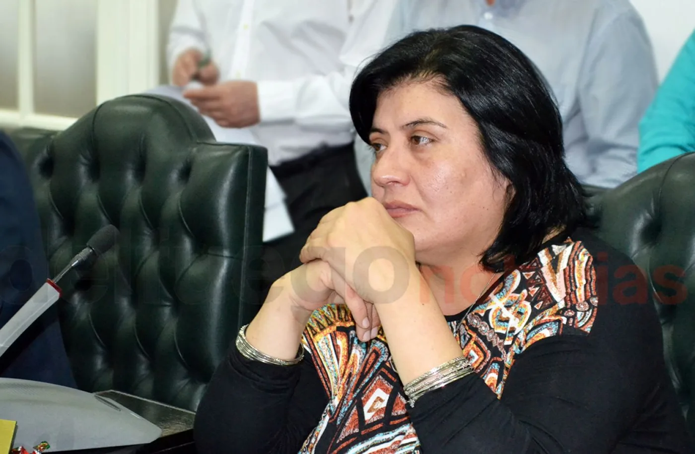 Miriam "Laly" Mora, concejal del bloque Forja Todos.