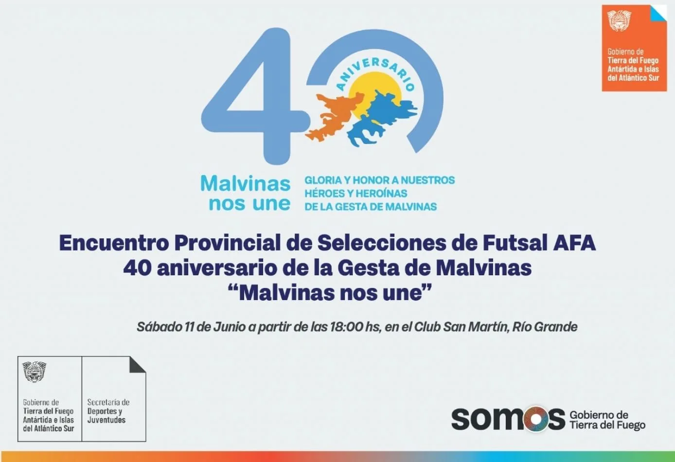 Encuentro Provincial de Selecciones de Futsal AFA “Malvinas nos une”