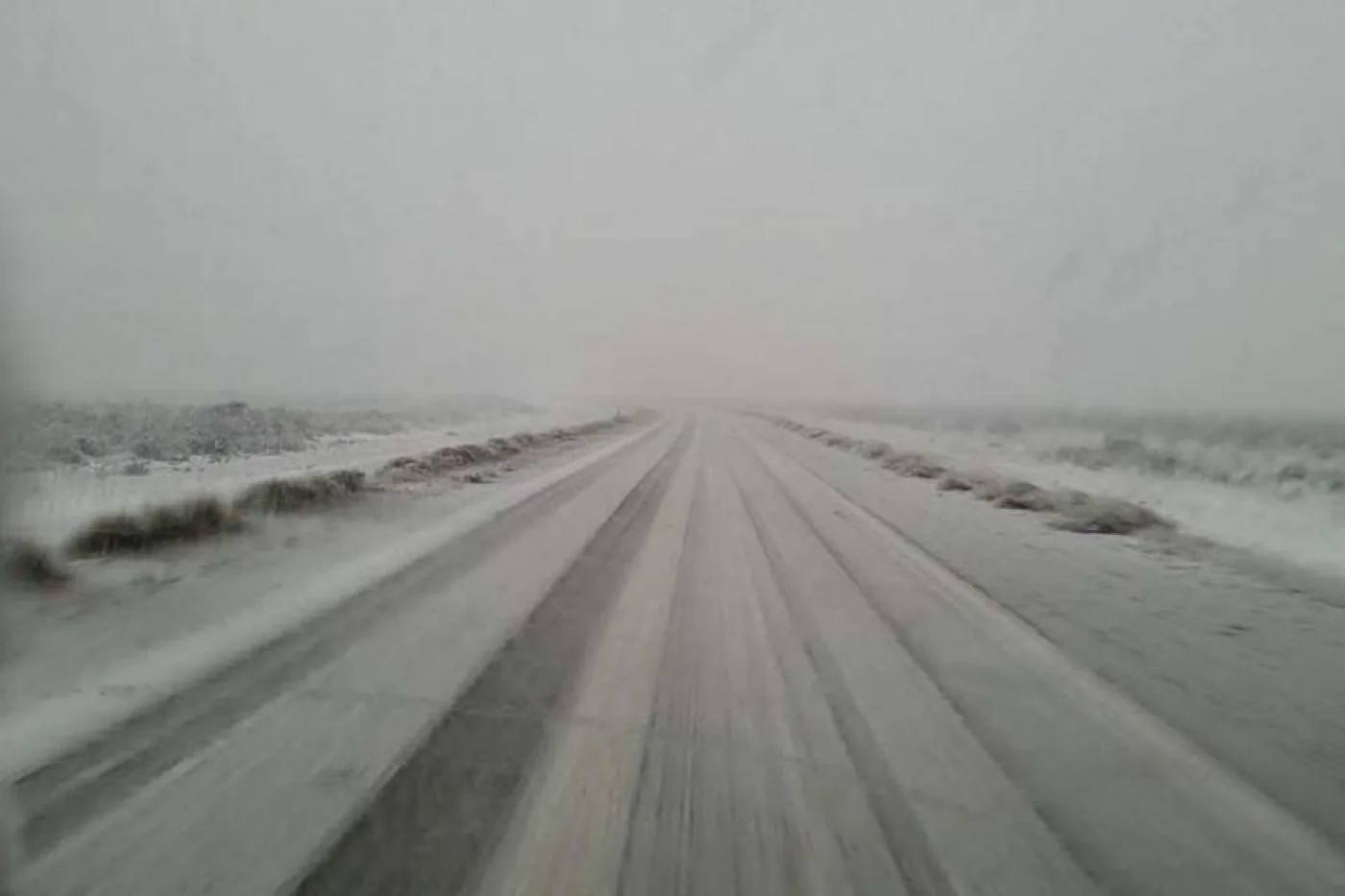 Piden transitar con extrema precaución sobre Ruta 3, entre Trelew y Comodoro