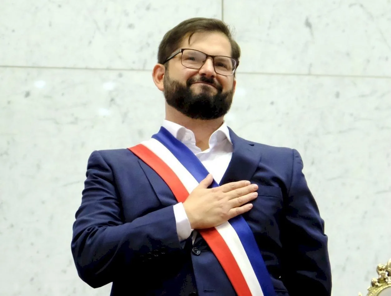 Gabriel Boric, presidente de Chile.