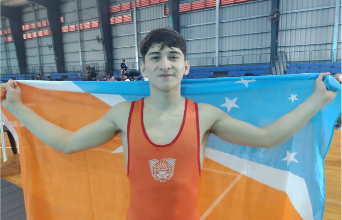 Máximo Miranda se clasificó en el Panamericano de Menores U17 de Lucha Olimpica