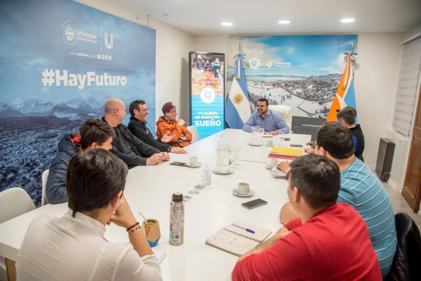 Municipio de Ushuaia se reunió con la Asociación Pro-Karting