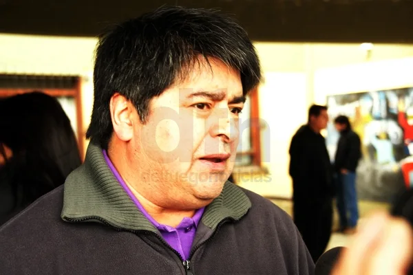 Secretario General de la Asociación de Trabajadores del Estado Ushuaia, Carlos Córdoba.