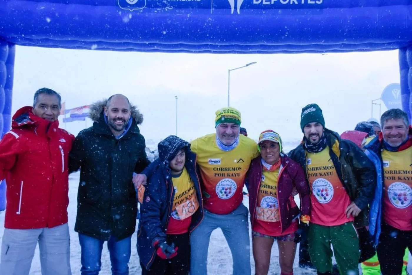 Municipio de Ushuaia acompañó la carrera "Corremos por Kayú"