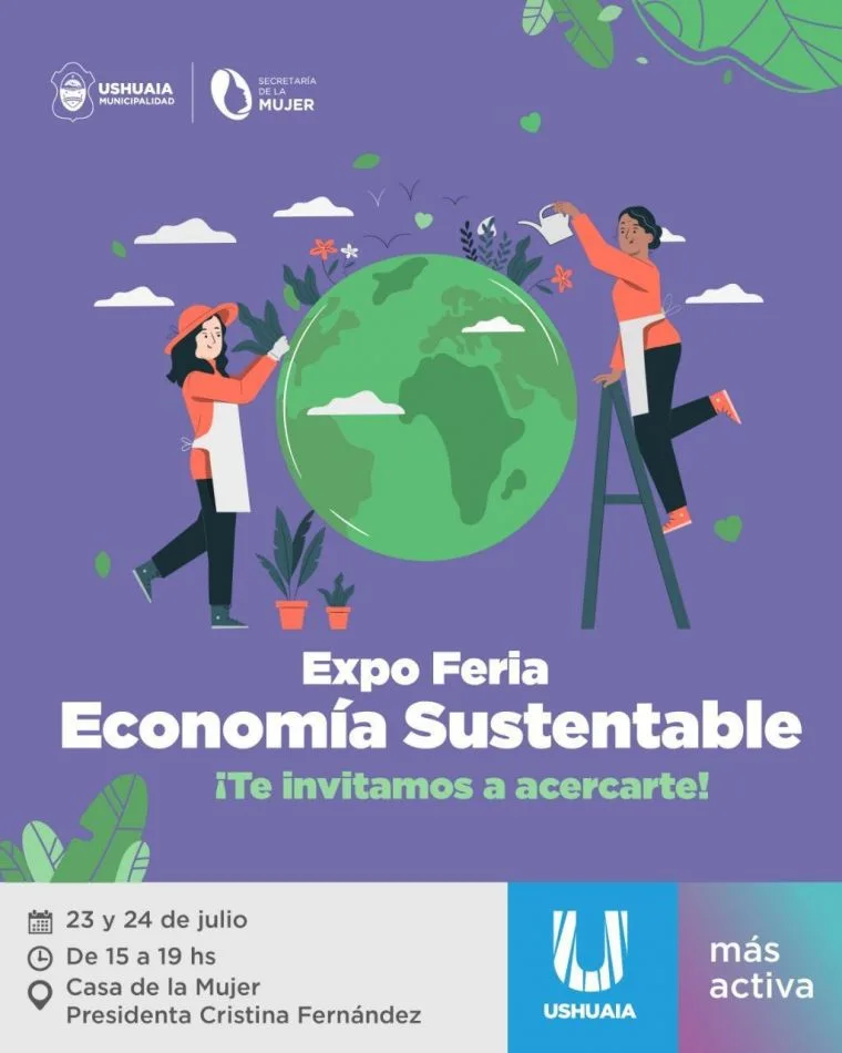 Expo feria "Económica sustentable" en la Casa de la Mujer