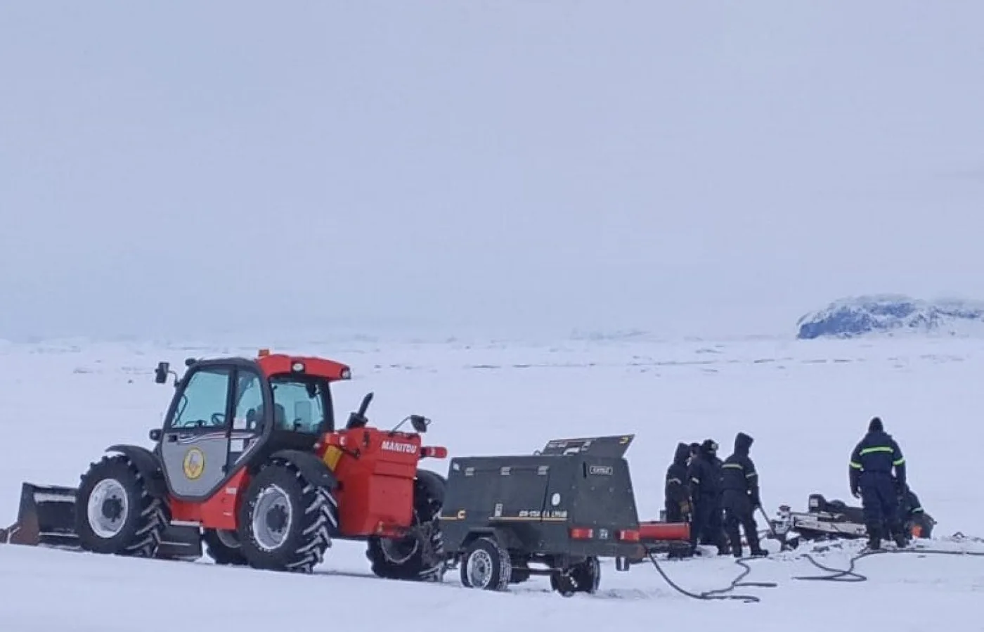 Recuperación de la Base Antártica Conjunta Petrel
