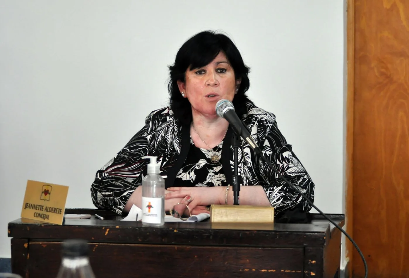 Jeannette Alderete, concejal del PJ de la ciudad de Tolhuin.