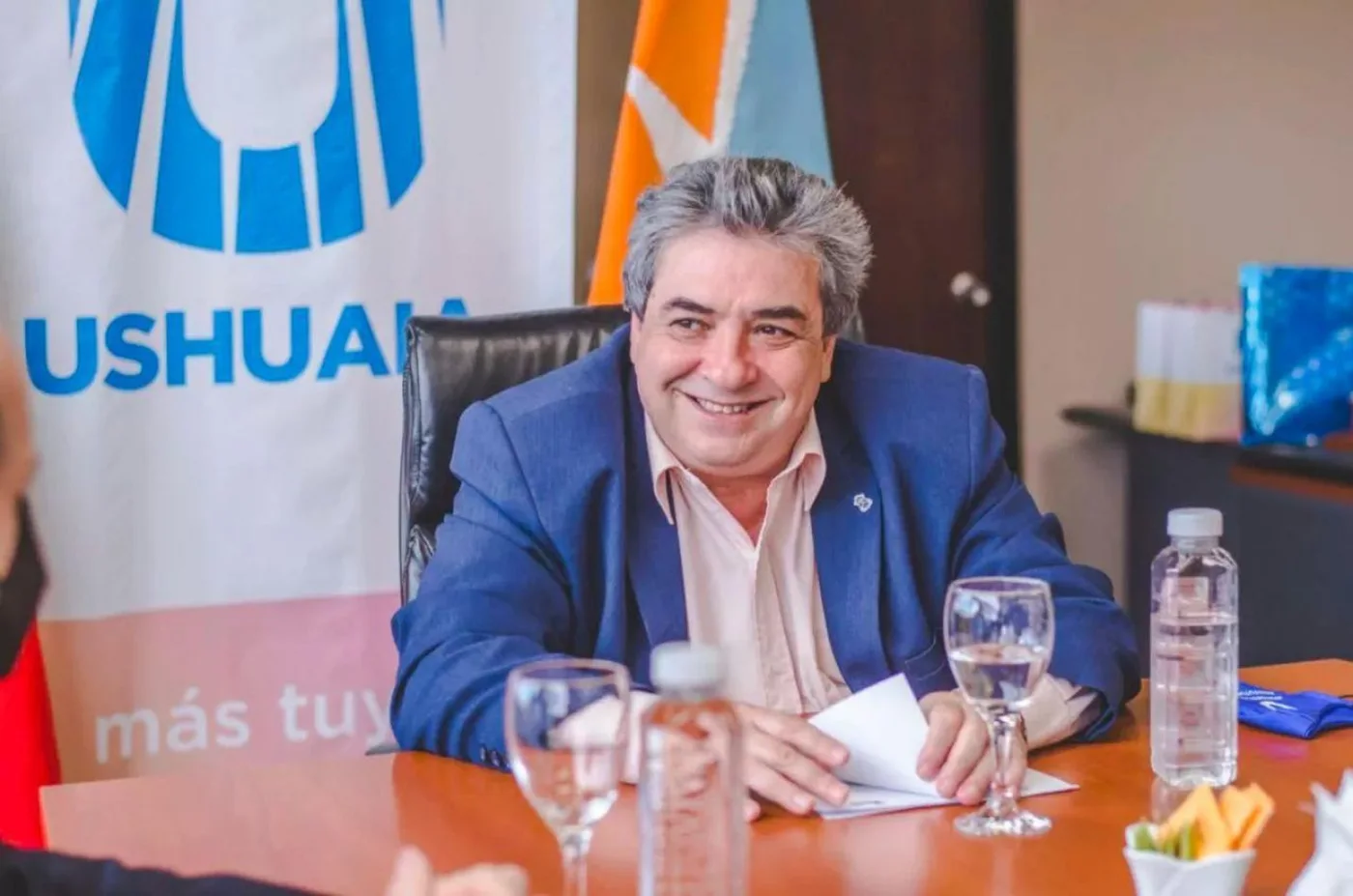 Jefe de Gabinete de la Municipalidad de Ushuaia, Omar Becerra.