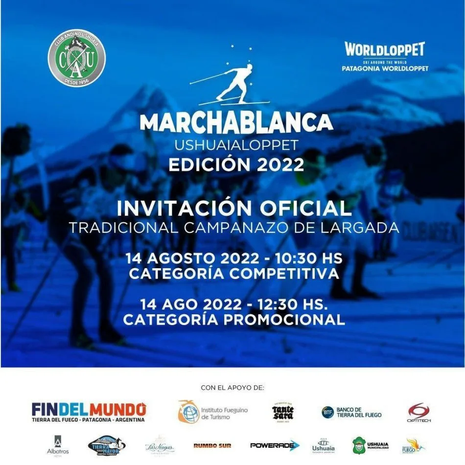 El Instituto de Deporte acompaña la 34 edición de la "Marcha Blanca"