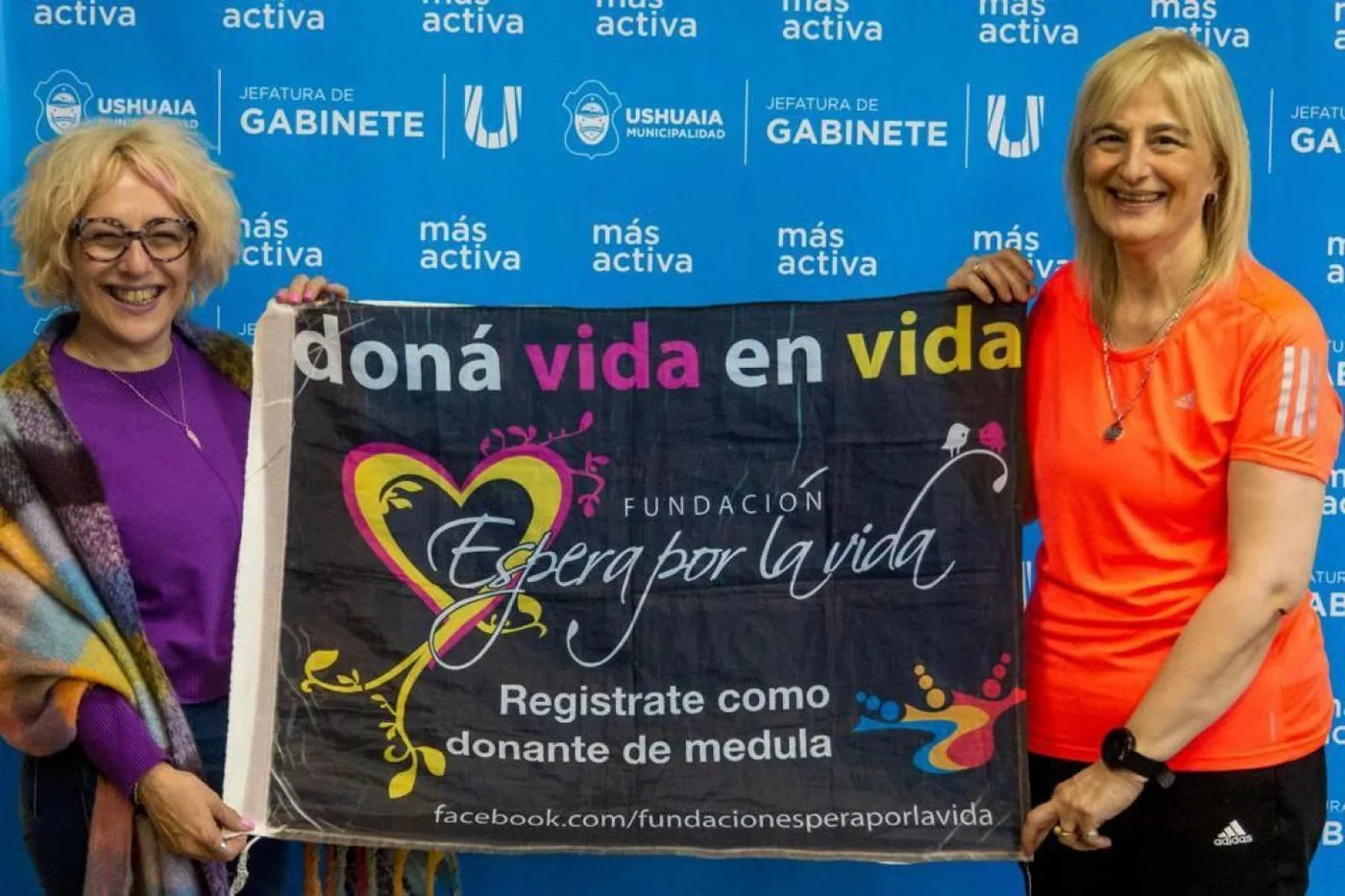 La municipalidad de Ushuaia renueva su acompañamiento a la fundación Espera por la Vida