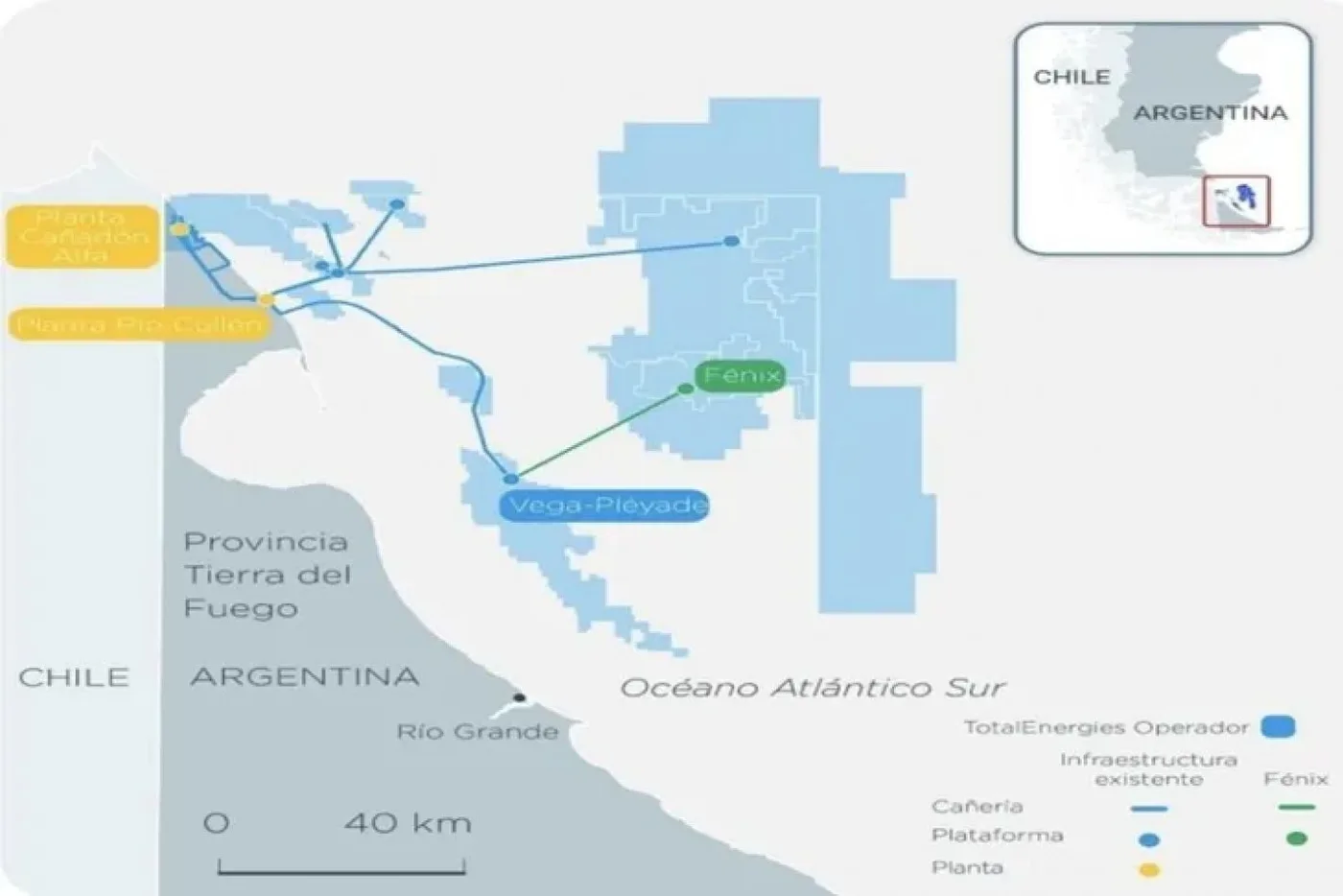 TotalEnergies, Wintershall Dea y PAE realizarán tres pozos horizontales