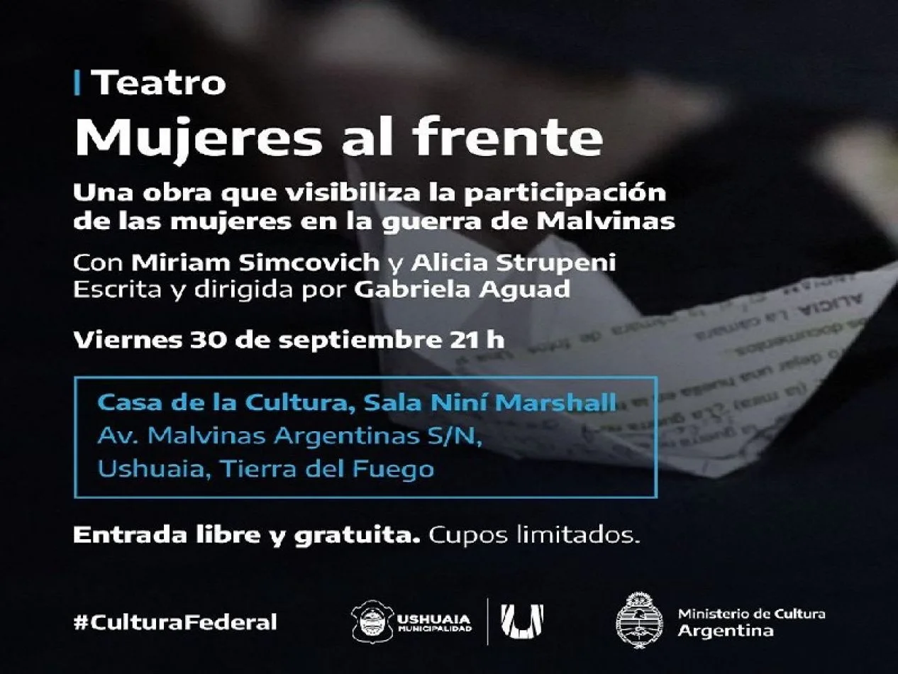 Se viene la obra teatral “Mujeres al Frente”