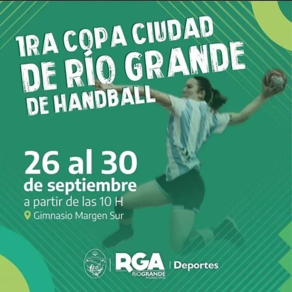 Comienza la Copa "Ciudad de Río Grande" de Hanball