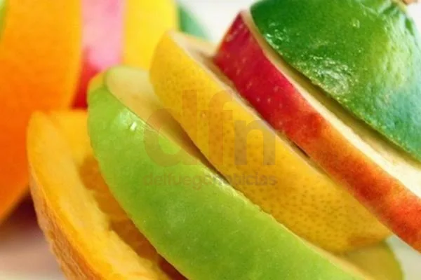 Frutas y verduras como parte preponderante de una dieta sana.