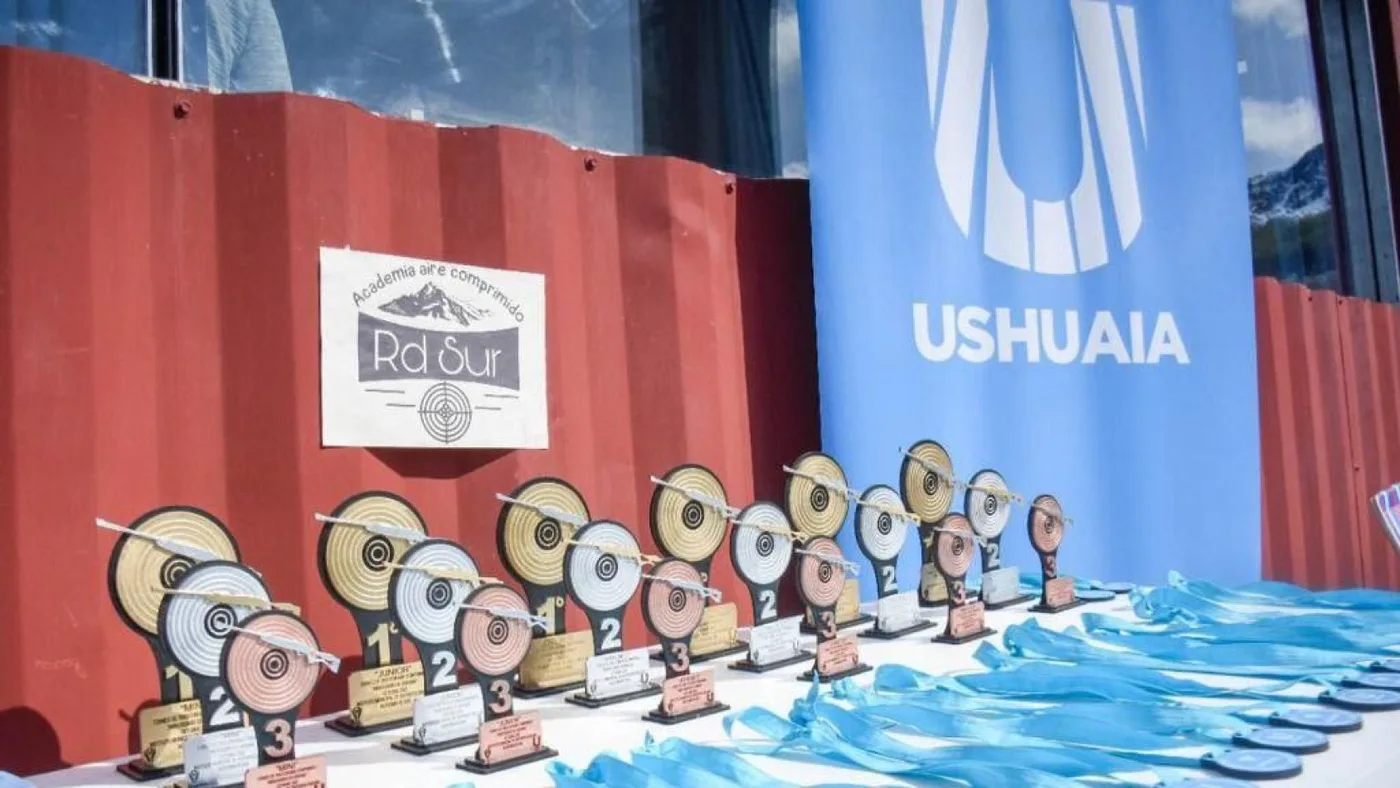 Se realizó el primer Torneo de Tiro con Aire Comprimido aniversario de Ushuaia
