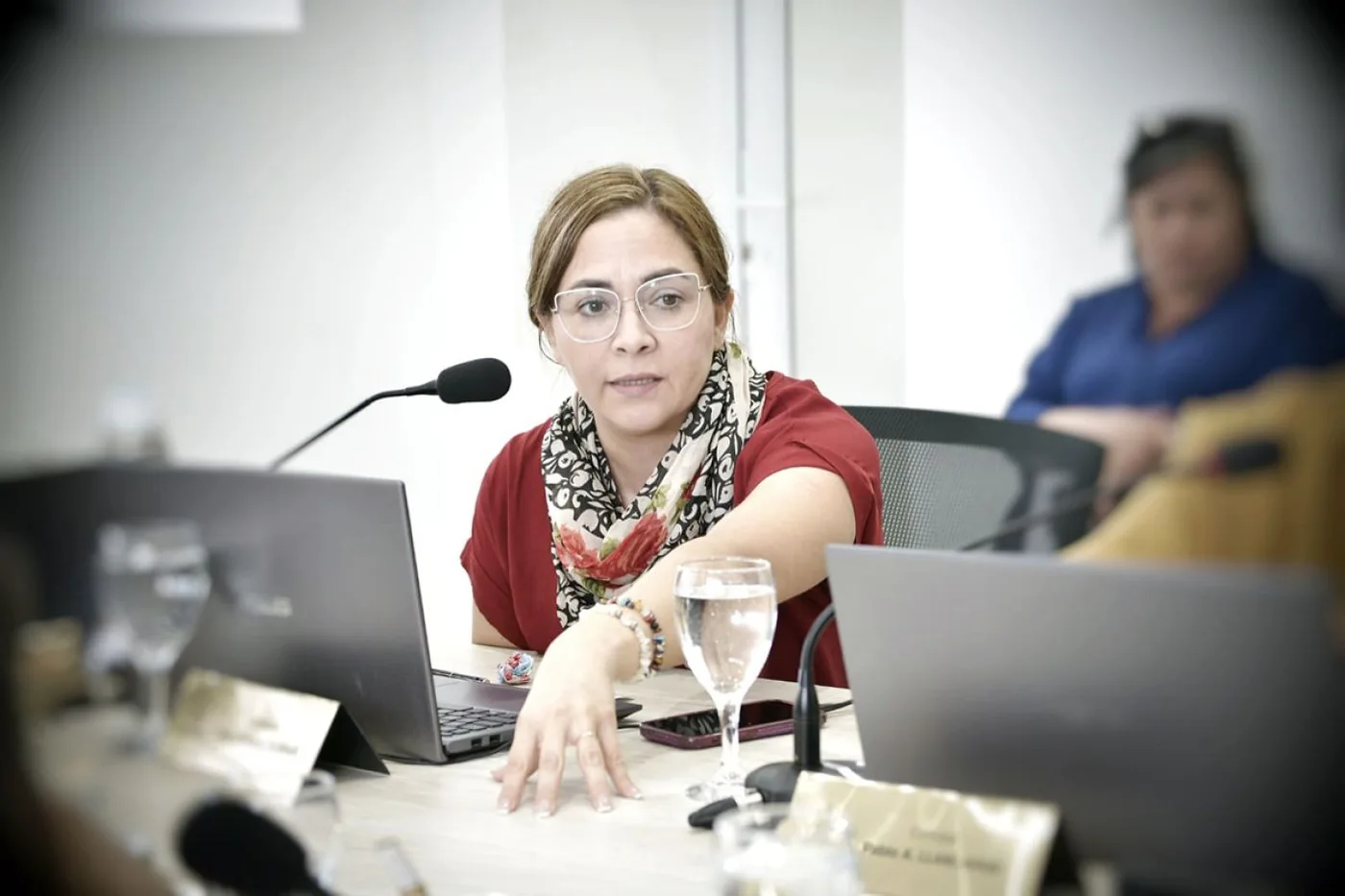 Cintia Susñar, concejal de la ciudad de Río Grande.