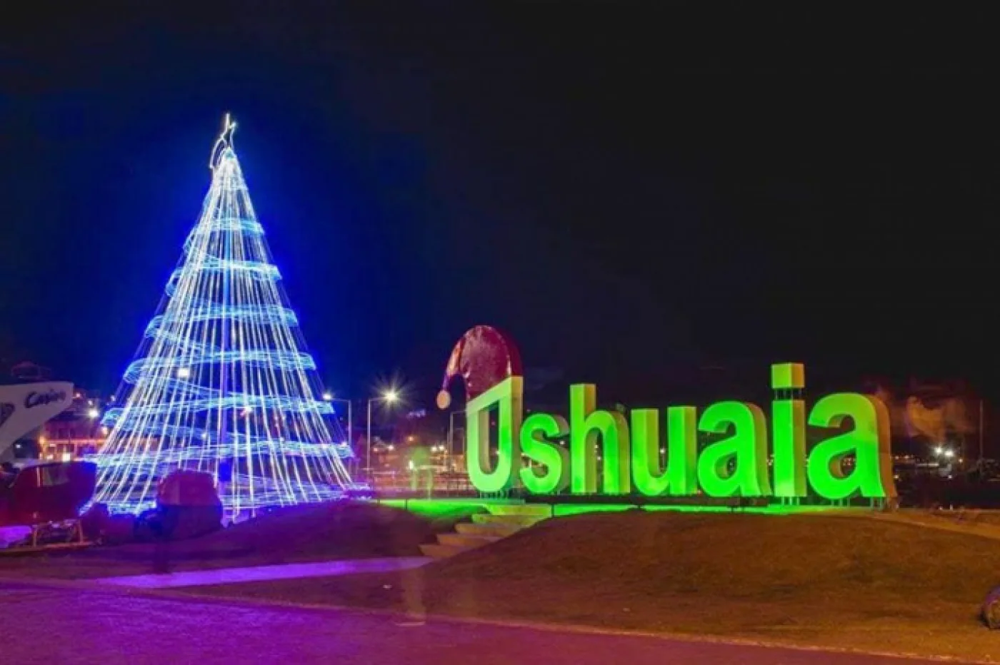 “Ushuaia festeja”: Gran festejo en el encendido del árbol navideño