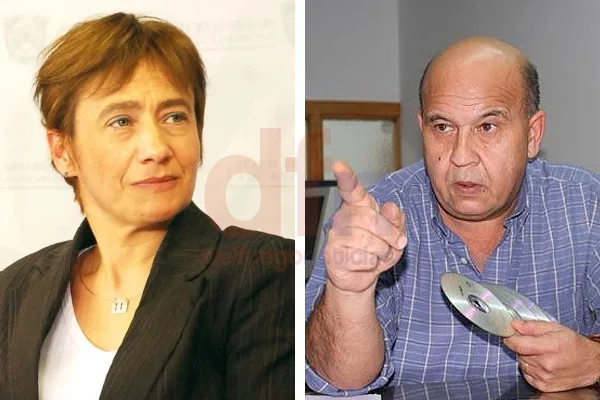 Fabiana Ríos y ALejandro De la Riva, en un cruce sin vuelta atrás.