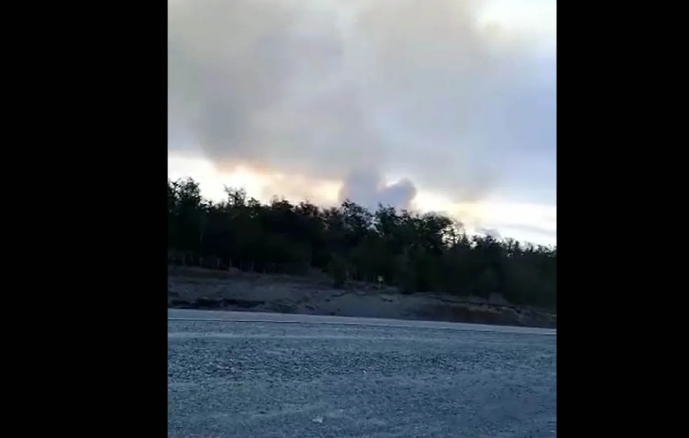 Otro incendio forestal, esta vez, en cercanías a Villa Marina