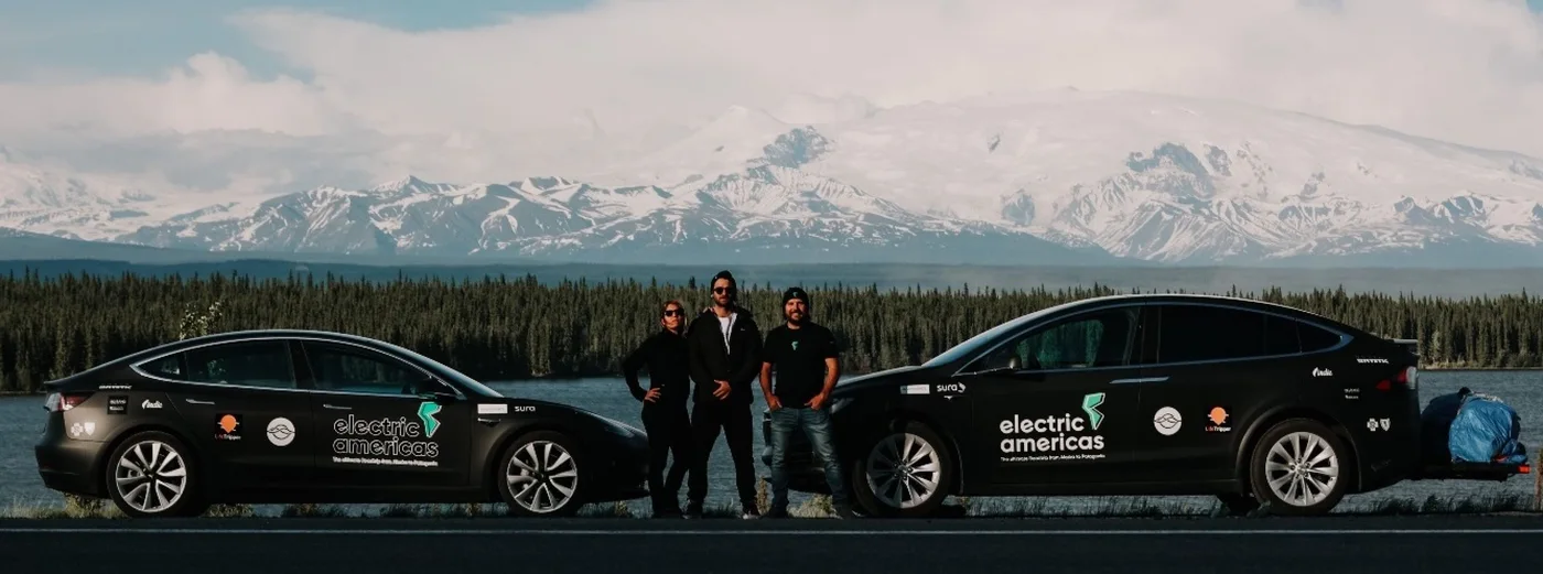 Unieron Alaska con Ushuaia en autos eléctricos