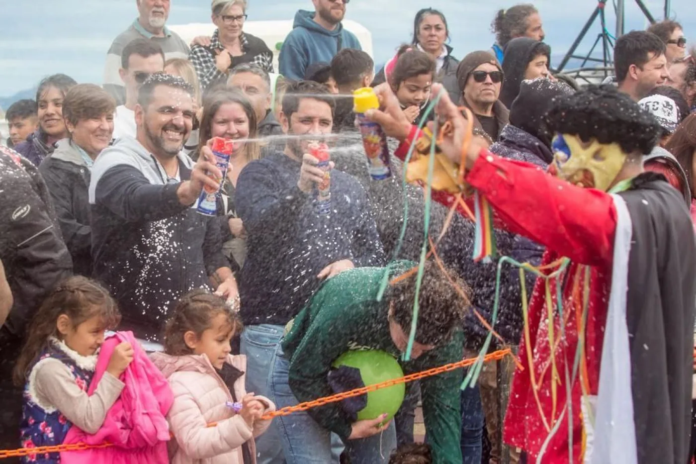 Los Carnavales Centrales coparon la ciudad de Ushuaia