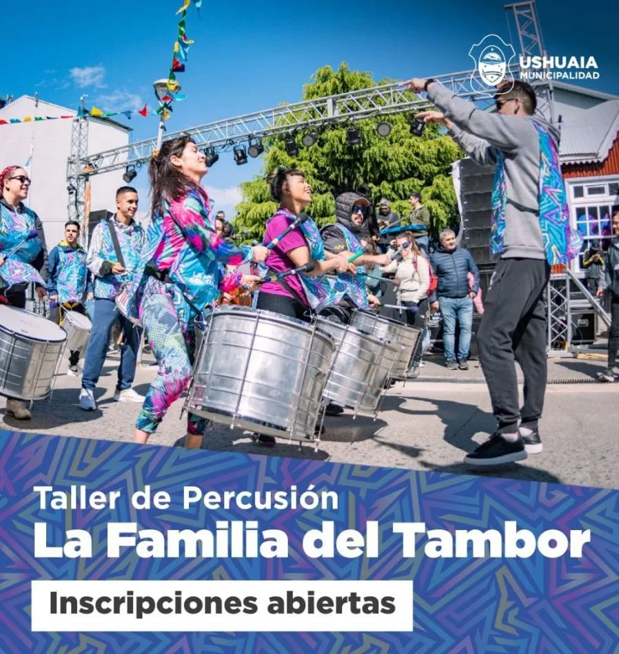 Abrieron las inscripciones para el Taller de Percusión