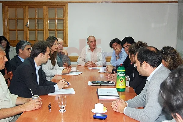 Los ediles encabezaron la reunión donde se debatieron temas relacionados al Ente Mixto.