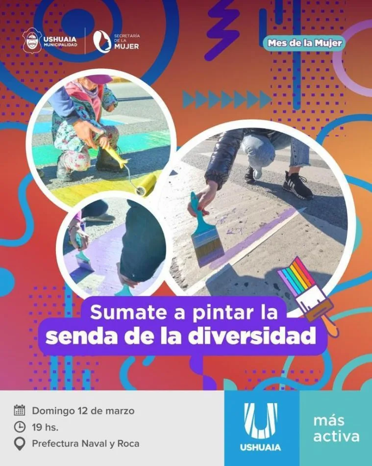 La Secretaría de la Mujer invita “Pintar la senda de la Diversidad”