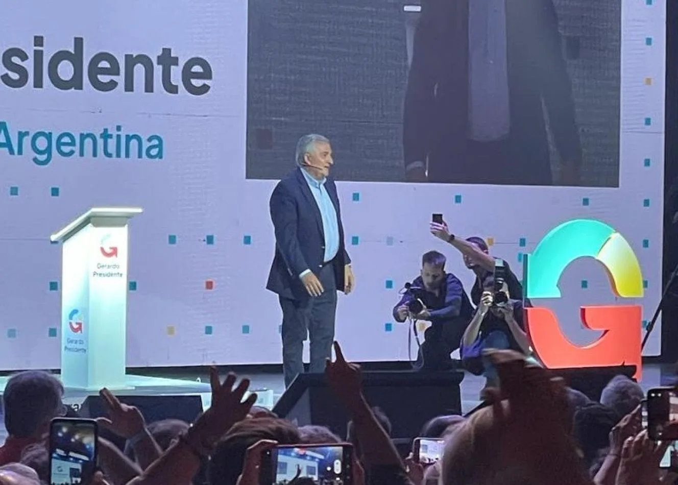 Acto de lanzamiento de Gerardo Morales a la presidencia de la Nación.