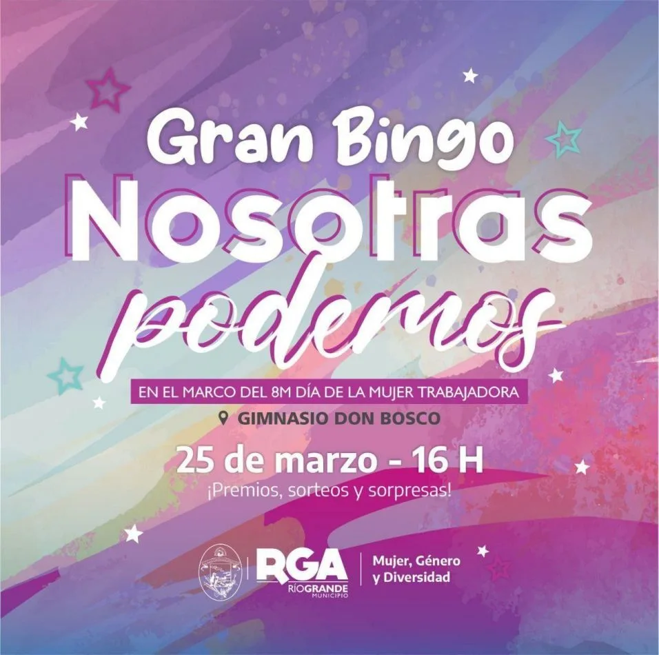 Este sábado se llevará a cabo el bingo " Nosotras Podemos"