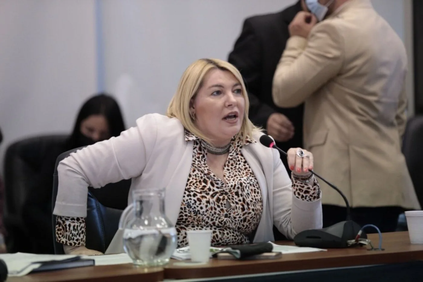 Rosana Bertone candidata a legisladora provincial por la Lista 501.