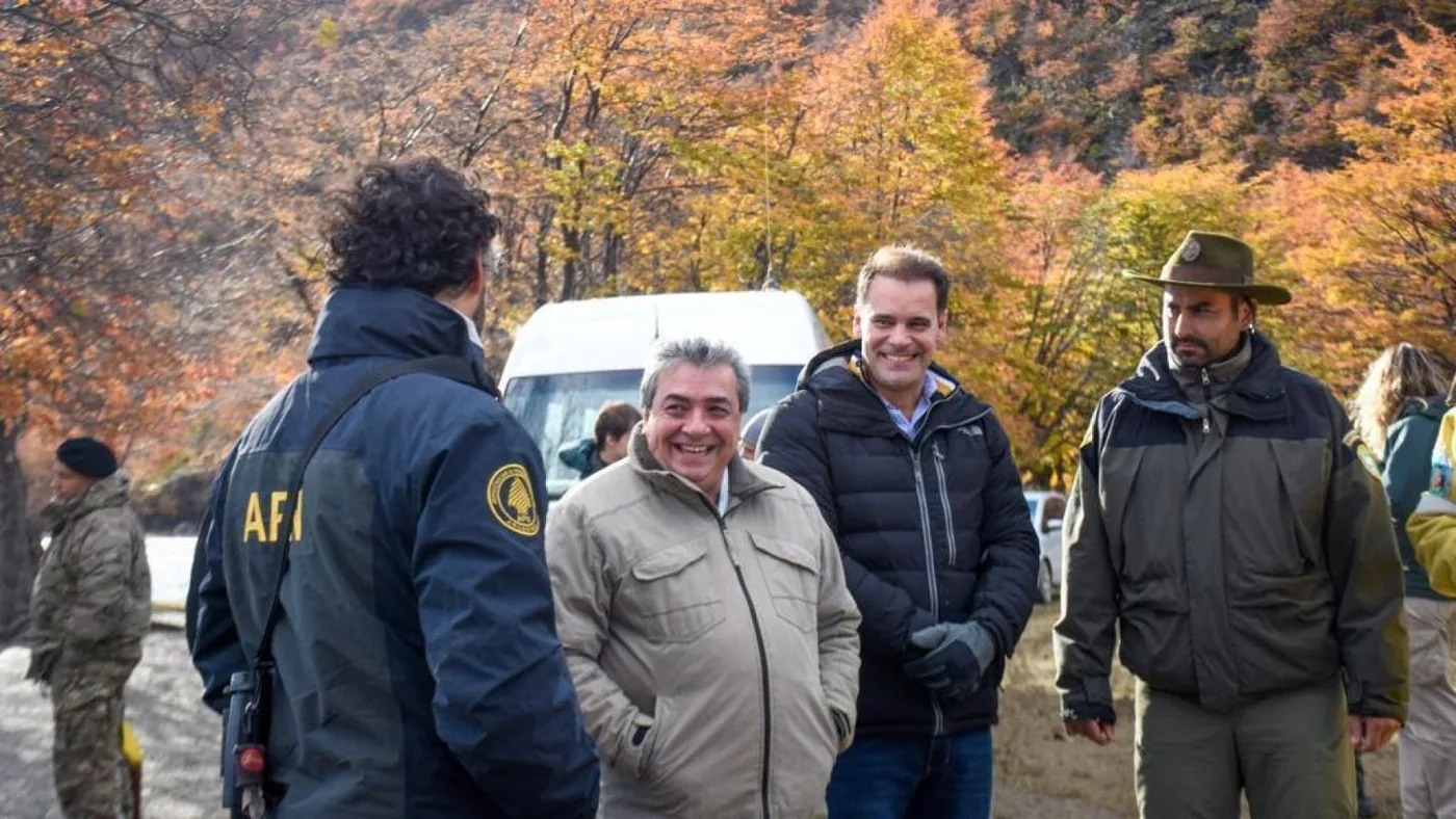 Municipio de Ushuaia acompañó a Parques Nacionales en la inauguración de nuevas obras.