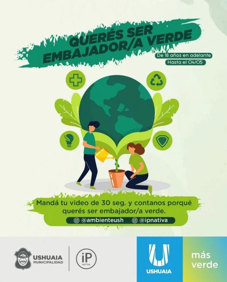 La Agencia Consular de Italia en Ushuaia premia el concurso "Embajadora o Embajador Verde"