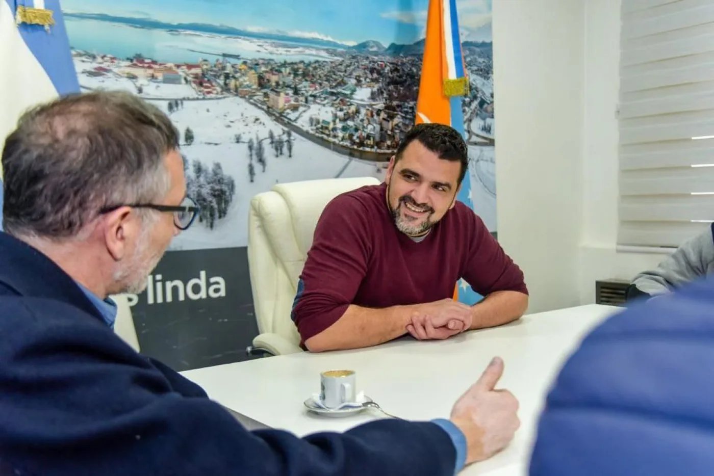 Walter Vuoto, intendente de la ciudad de Ushuaia.