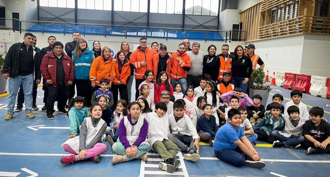 Más de 500 alumnos de nivel primario participaron en las jornadas sobre educación vial.