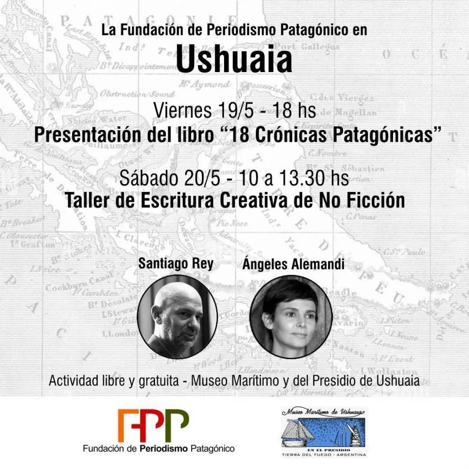Municipio de Ushuaia acompañará la presentación del libro "18 Crónicas Patagónicas"