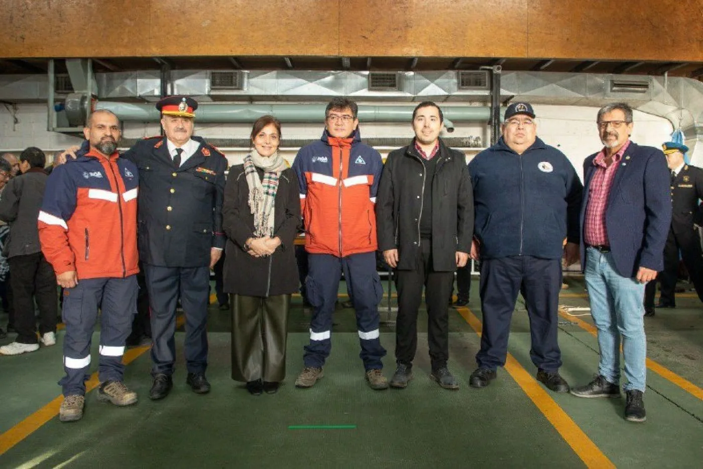 El municipio acompañó el acto por el Día Nacional del Bombero Voluntario