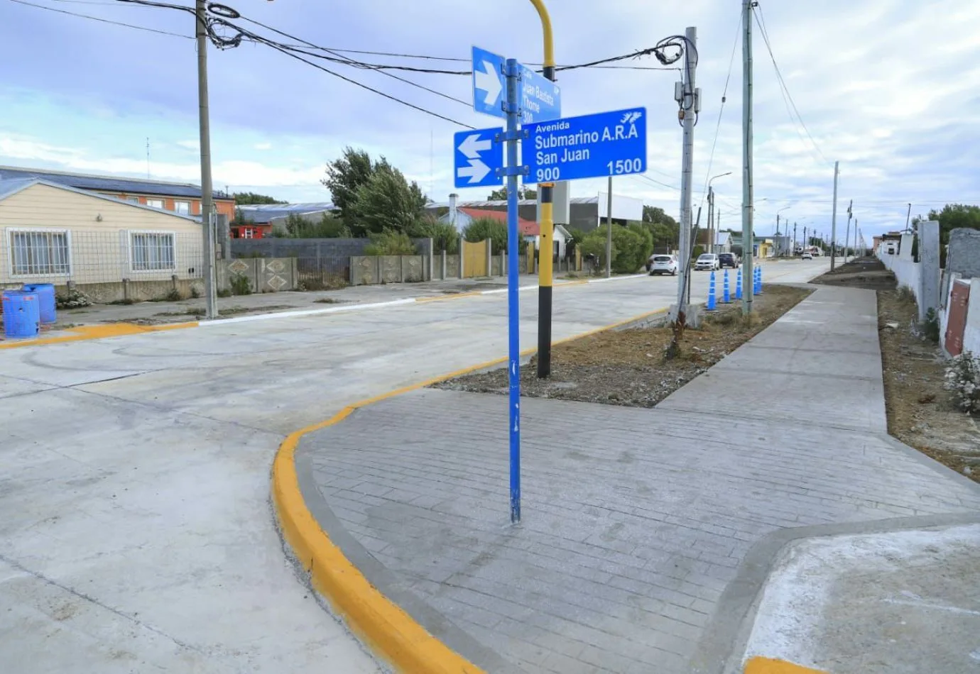 Corte de tránsito vehicular en calle ARA San Juan